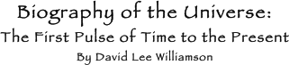 Biography of the Universe Title
