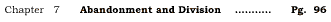 Chapter 7 Abandonment and Division
